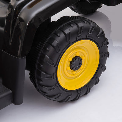 Power Tries Kids Ride on Car Toy, SEGMART 12V Ride-On Agricultural Vehicle with Trailer, Boys & Girls Kid Tractor with Charger, 2 Speeds, Music, Birthday Gift for 1-5 Boys & Girls, Red, SS026