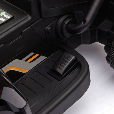 Power Tries Kids Ride on Car Toy, SEGMART 12V Ride-On Agricultural Vehicle with Trailer, Boys & Girls Kid Tractor with Charger, 2 Speeds, Music, Birthday Gift for 1-5 Boys & Girls, Red, SS026