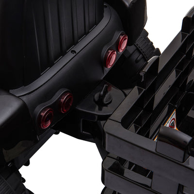 Power Tries Kids Ride on Car Toy, SEGMART 12V Ride-On Agricultural Vehicle with Trailer, Boys & Girls Kid Tractor with Charger, 2 Speeds, Music, Birthday Gift for 1-5 Boys & Girls, Red, SS026