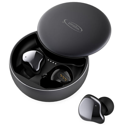 SEGMART Wireless Bluetooth Earbuds, Wireless Earphones with Microphone, Wireless Earbuds for iPhone, True Wireless Earbuds Bluetooth 5.0, IPX5 Waterproof in-Ear Earbuds with Charging Case, H1409